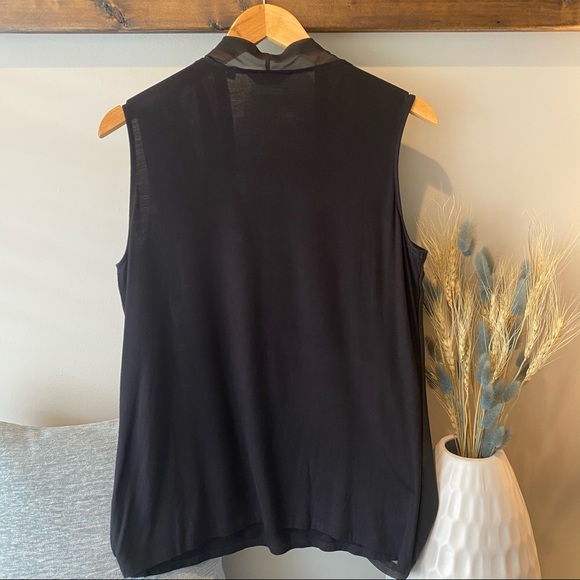 Reitmans Black Blouse Size L - Picture 2 of 4